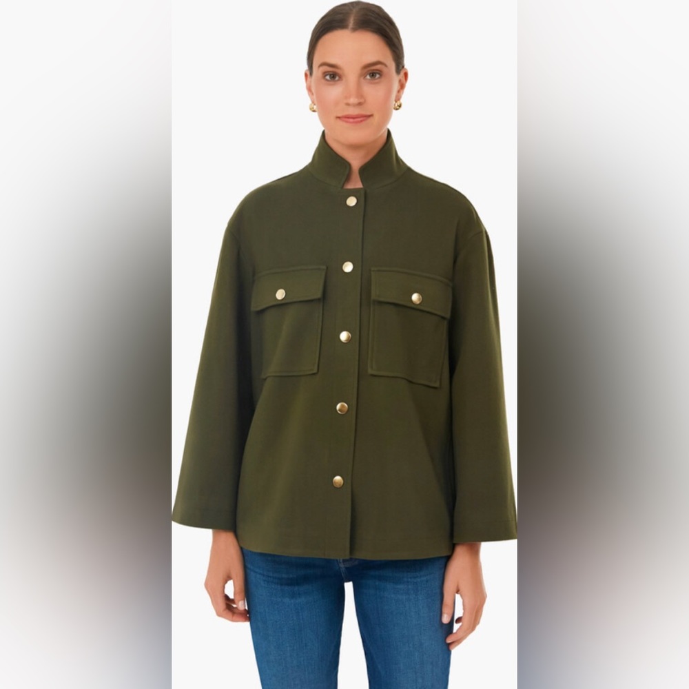NWT Tuckernuck Olive Green Marant Shirt Jacket - Size L